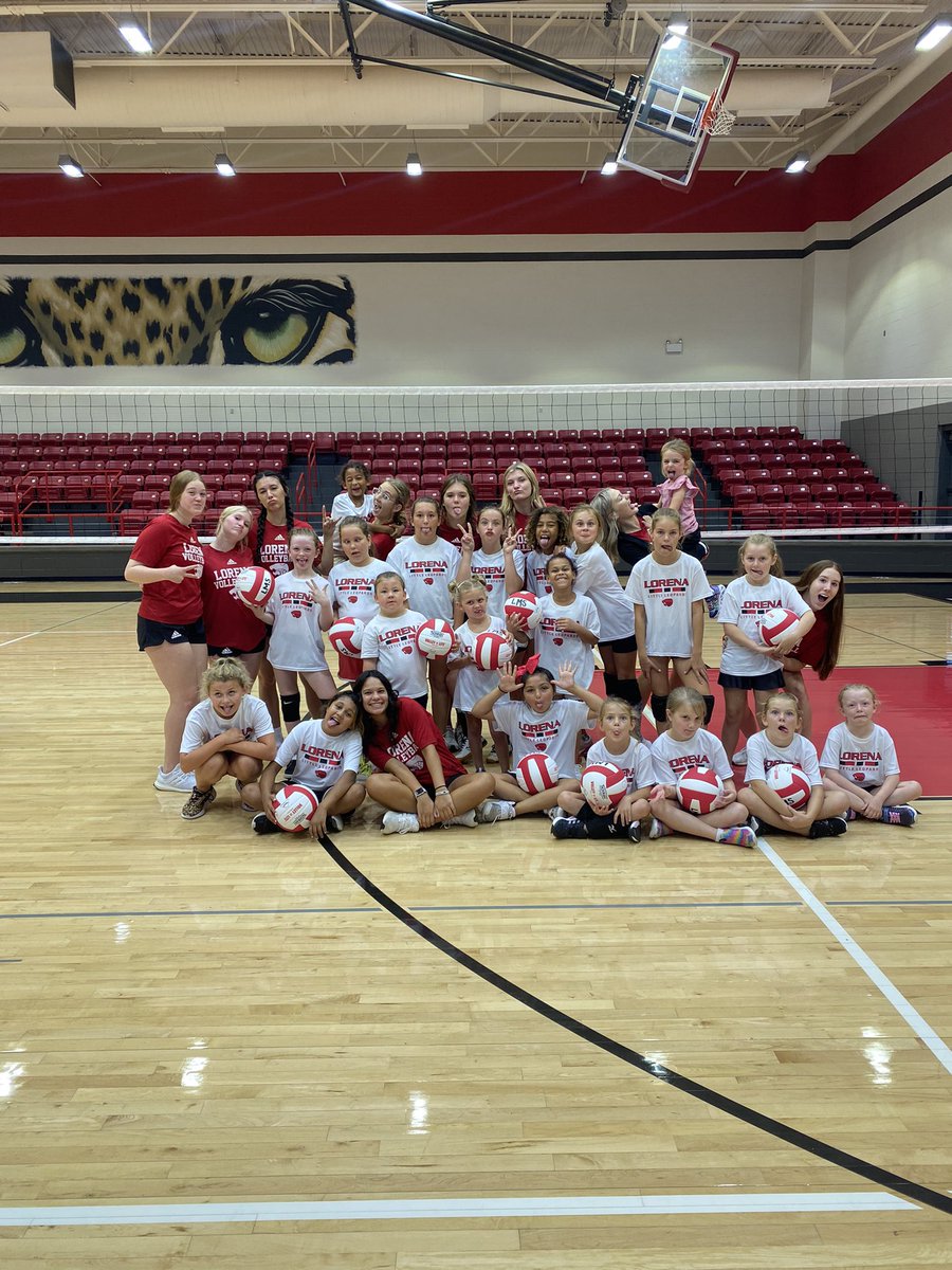 We had a great time at Lil Leopards this morning! The Varsity girls had so much fun hanging out with these lil leps! 🏐🏐🏐 <a href="/LHS_Leopards/">Lorena High School</a> <a href="/LorenaISD/">Lorena ISD</a>