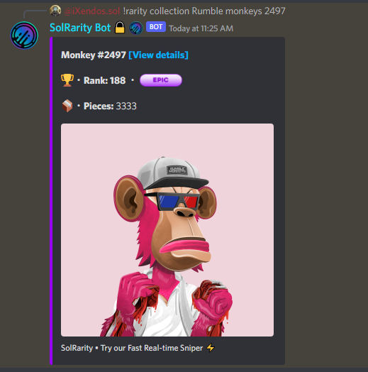 RumbleMonkeys's tweet photo. 🥊 GIVEAWAY 🥊 

1 EPIC Rumble Monkey!
1 FIRE DeniXen

1️⃣Follow @rumblemonkeys and @ProjectXen_
2️⃣Tag 3 frens to rumble with!
3️⃣RT this post! https://t.co/gGlCJKxbz5