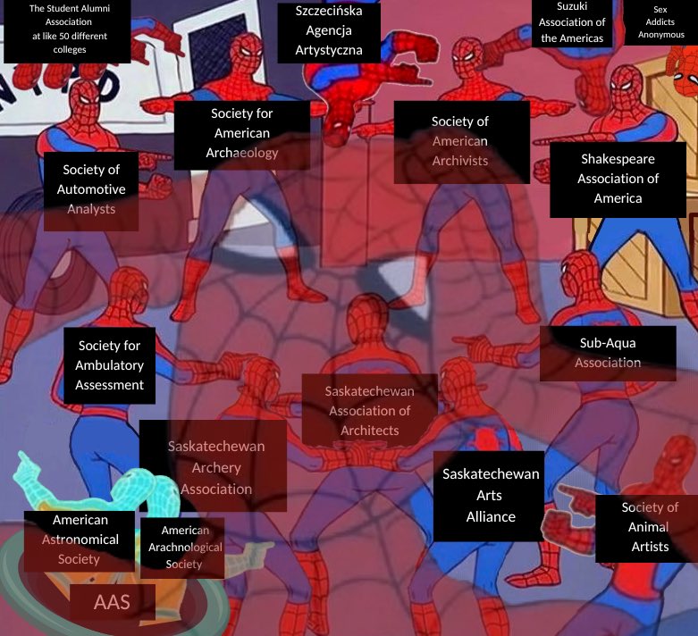 archivistmemes's tweet image. LAST DAY OF SAA 2022

BELOVED COLLEAGUES, WE NEED TO MOVE TO A LESS CROWDED ACRONYM

THANK YOU AND GOOD NIGHT