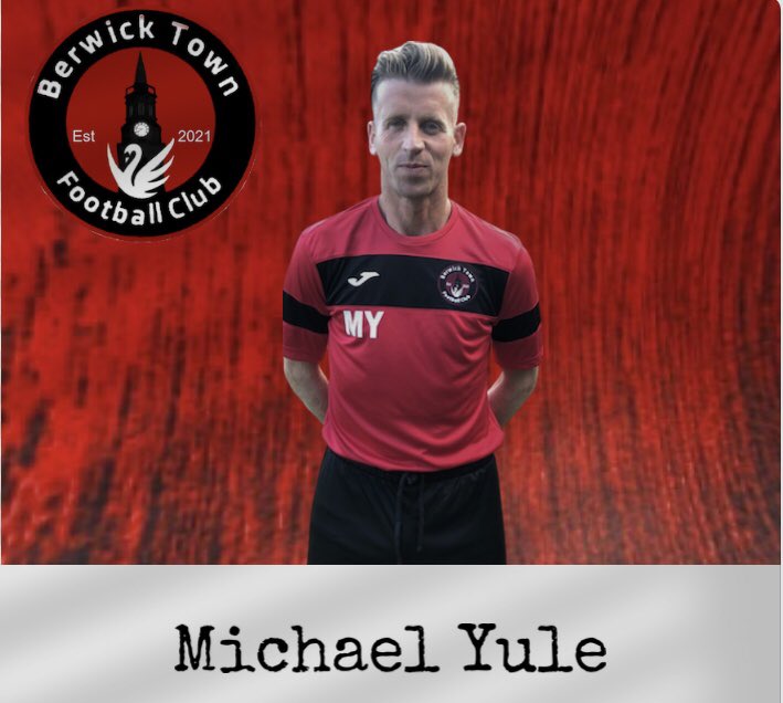 Welcome to Berwick Town….

❤️Michael Yule🖤 

We was delighted to this one over the line Michael is an experienced player and has made a massive improvement in our back line.