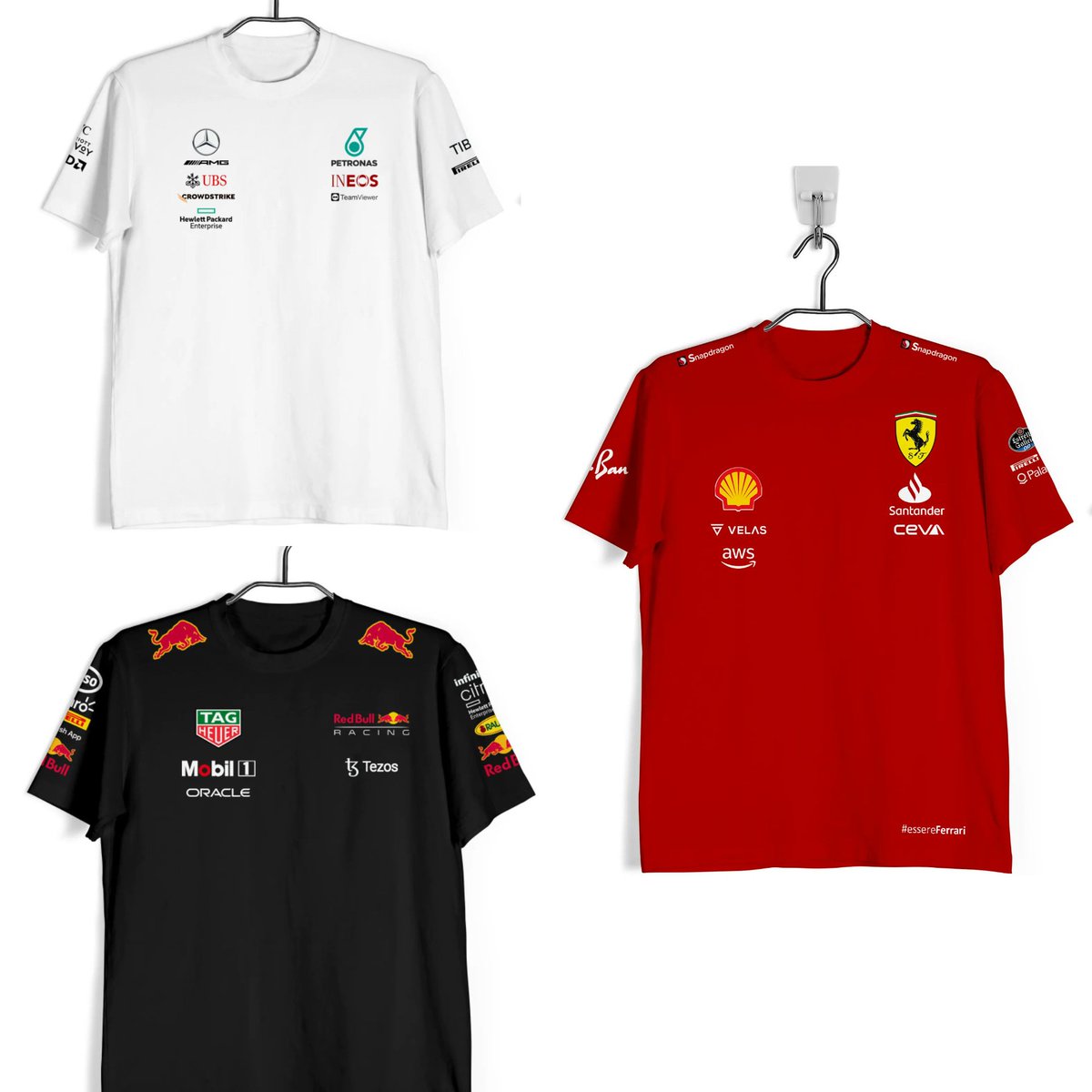 Bu tweeti RT'leyip beni takip eden 2 kişiye Formula 1 tasarımlı istediği t-shirt hediye 🥳🎁