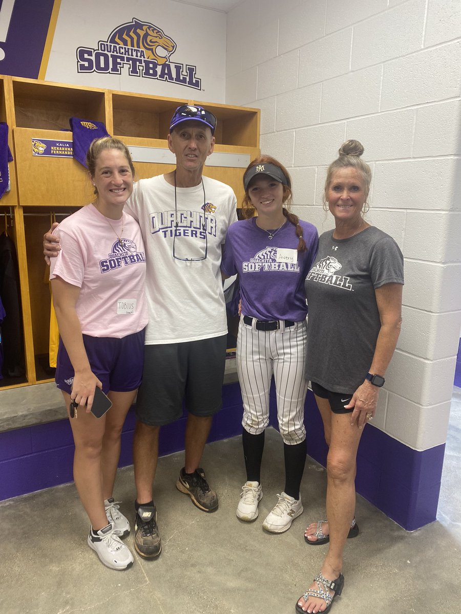 Always a great camp at Ouachita! <a href="/OuachitaSB/">Ouachita Softball</a>