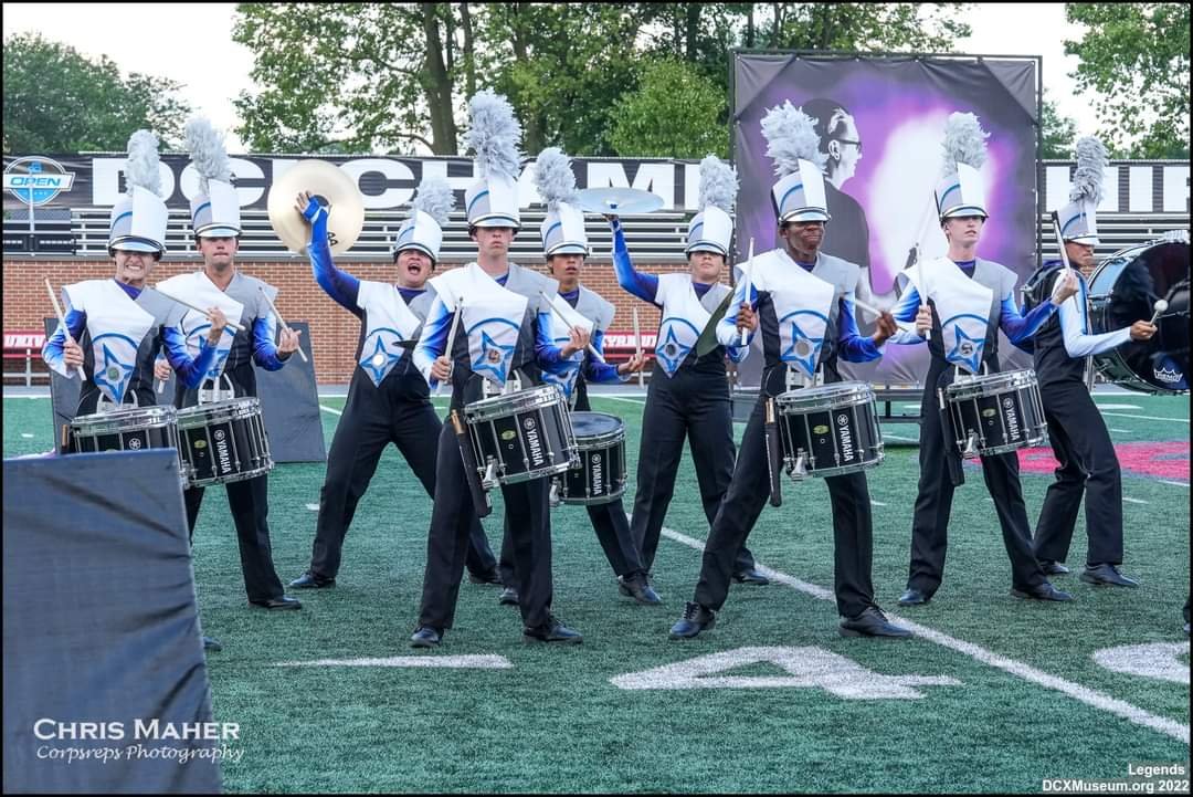 Legends at DCI Open Class Prelims 8.8.22

See the full album on our Legends Drum &amp; Bugle Corps Facebook page: m.facebook.com/55529885565/

📷: Chris Maher, DCX Museum &amp; Drum Corps World