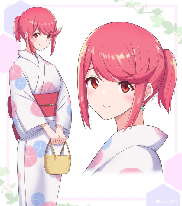 浴衣ホムラちゃん 