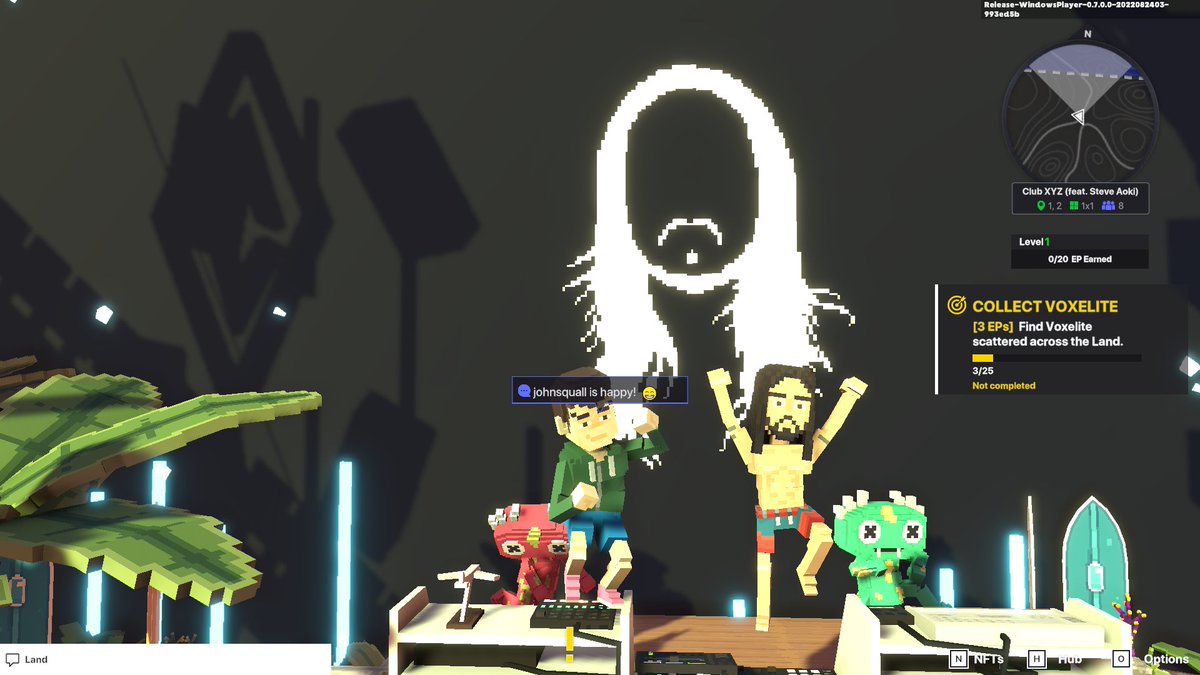 johnsquall123's tweet photo. @TheSandboxGame @steveaoki I just participated in the #SandboxAlphaS3Giveaway for a chance to win 500 SAND! On stage with Steve Aoki, check out my screenshot below!
👇

 #SteveAoki
#SandboxAlphaS3 
#SandboxAlphaS3Giveaway https://t.co/UJw5jQcgGR