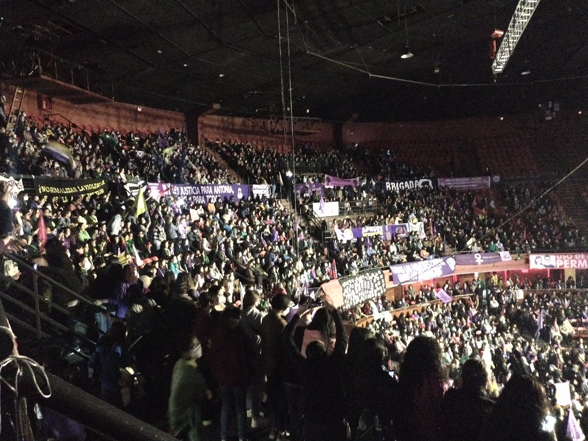 MEDIFEM_Chile's tweet photo. Presentes hoy en el #CaupolicanazoFeminista por el Apruebo! libres y convencidas aprobamos de salida 💚💪 https://t.co/qARfWabt93
