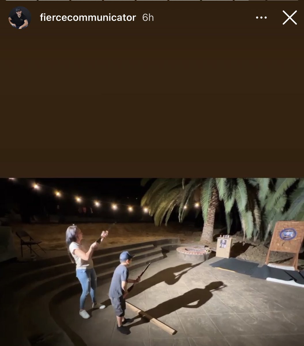 AwakenExposed's tweet photo. Doesnāt everyone have a party where the target is Joe Biden and Kamala Harris? And doesnāt everyone allow their kid to take a turn? Oh wait - thatās just cults like Awaken. #TheFierceCommunicator #ShawnFrederickson #woodlandnymph #indoctrination #violent #traitor https://t.co/f9WhIFVUHq