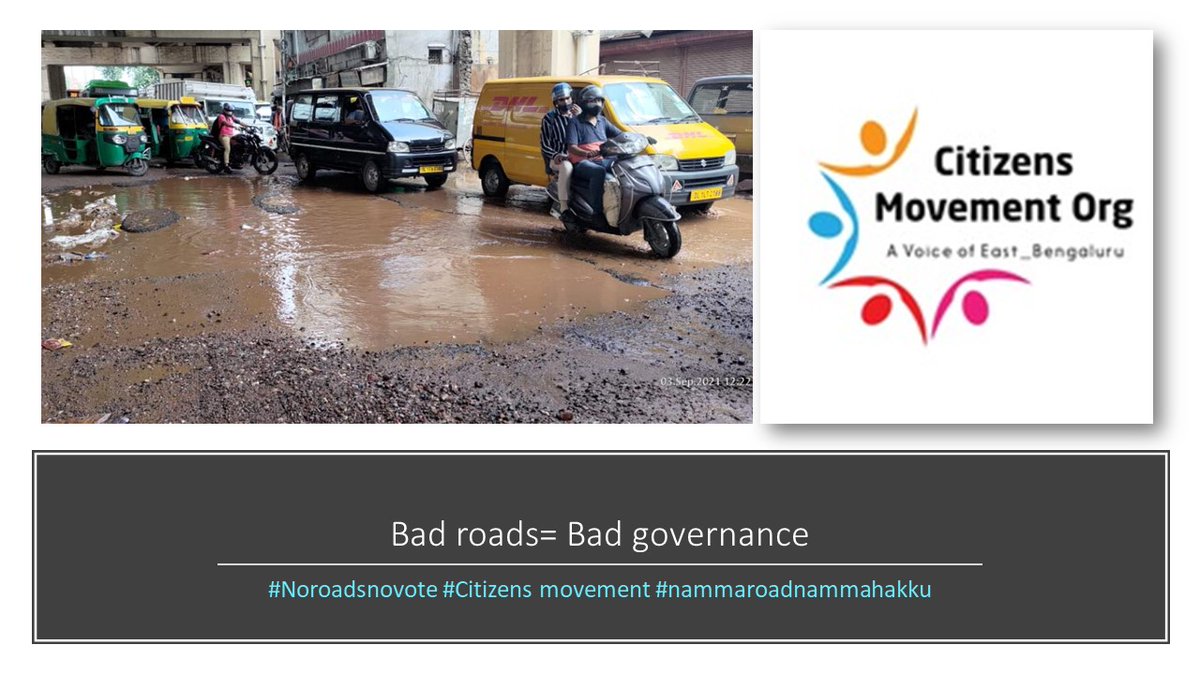 nitin2kool's tweet photo. We celebrate #AmritMahotsa of independence, but we don't have freedom from bad roads and infrastructure in Bangalore. It's time to govt and authorities to wake up. #noroadsnovote #doddamararoad #bwssb #pwd @arif2299 @lkpadil @sahilintell @pen2yogi @Sandeep_dazzler @east_bengaluru https://t.co/PycmQ2PLk9