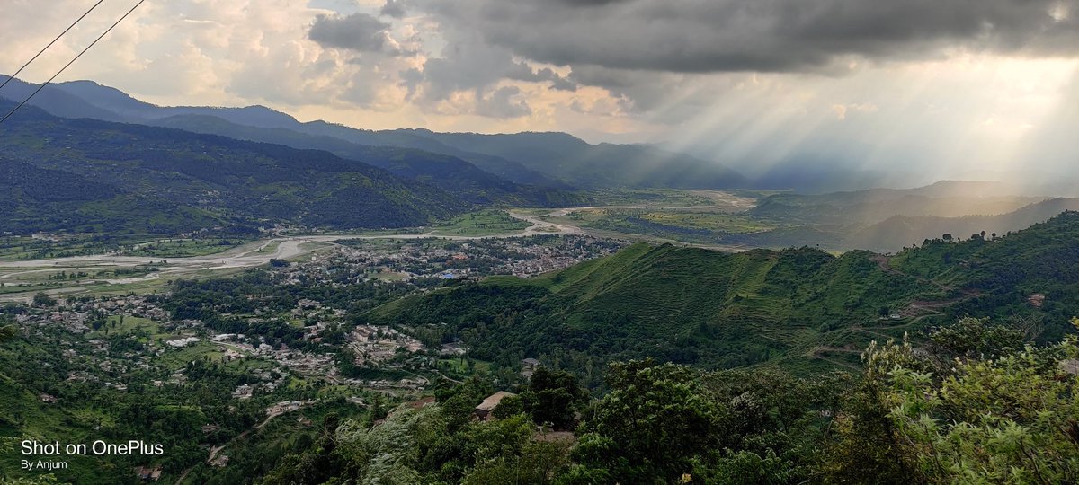 TheAnjumKhaan's tweet photo. Poonch City from a distance @DiscoverPoonch https://t.co/nP7NuKId05