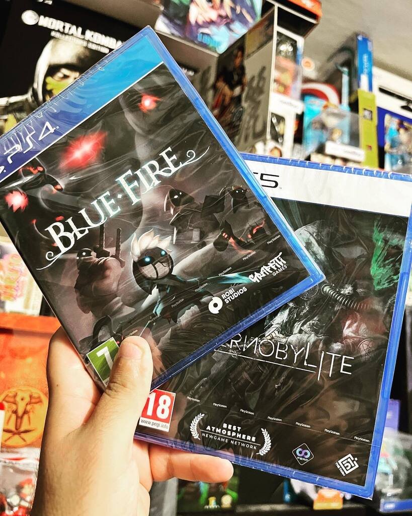 nerd_master's tweet image. Oggi shopping!
#ps5 #ps4 #sony #playstation #chernobylite #bluefire #videogame #videogames #mycollection #gdr #adventure #nerd #letsplay