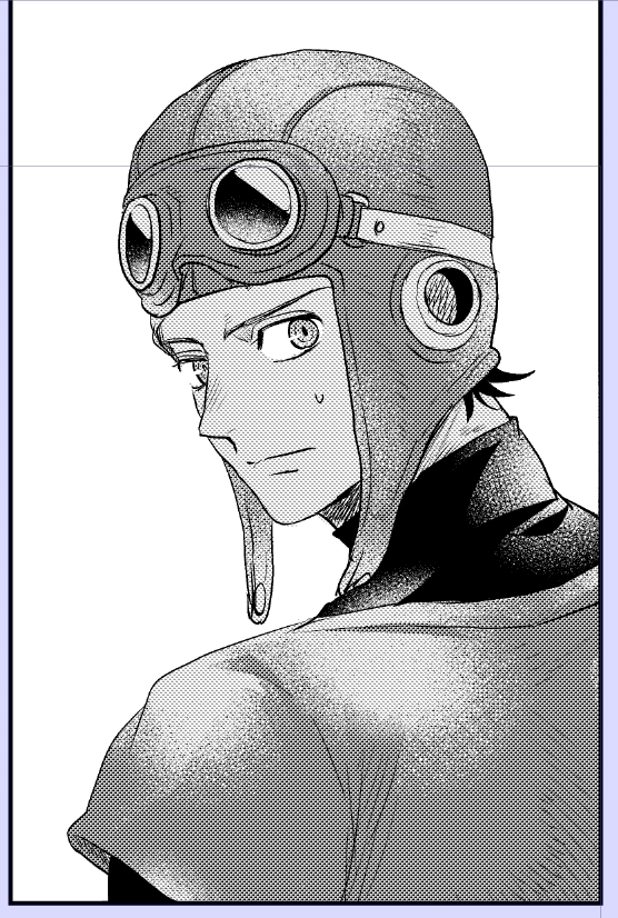 イケメンに描けた気がする 