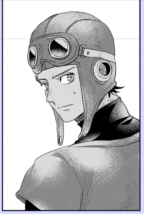 イケメンに描けた気がする 