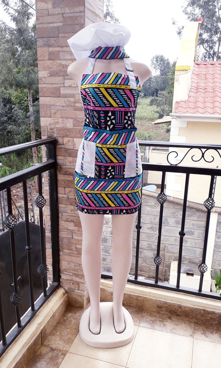 LilyMos52426215's tweet image. #aprons 
#uniqueaprons
#kitchenaprons
#apronsforsale
#ladiesaprons
#chefhats
#kitchenwear
#ankaraaprons
#madeinkenya
#lilymosescreationske 
Kshs 1500/=