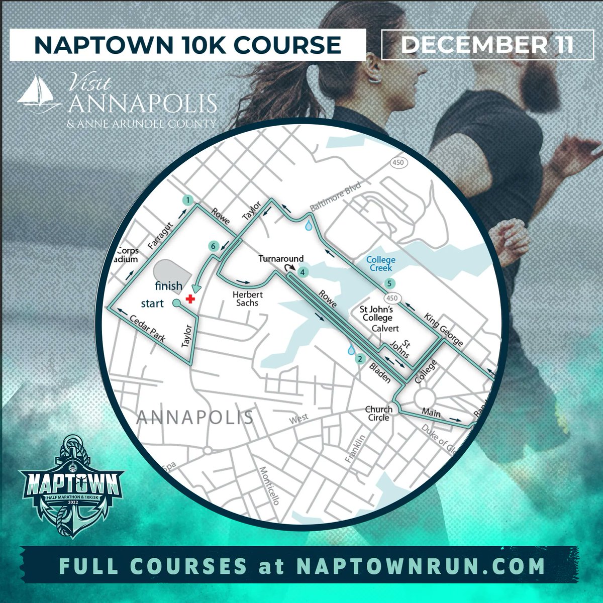 naptownrun's tweet photo. #NaptownRun course previews presented by @VisitAnnapolis! Full course information available at https://t.co/AXk9iFX6KN. @lsg_events @TCREvent https://t.co/Loa6cWZ1th