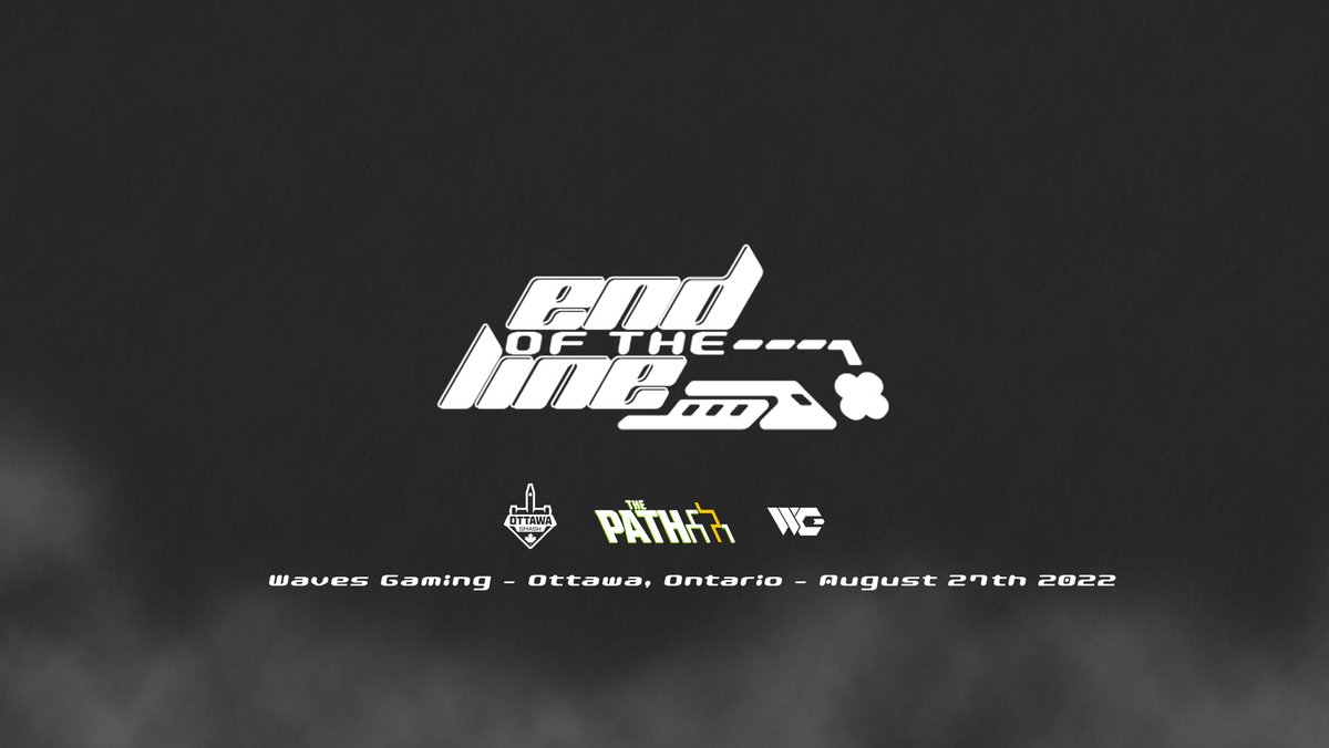 WavesOttawa's tweet photo. END OF THE LINE 

See who will be joining the top smash players at #greycup2022!

The path is set!
📺 https://t.co/0D1YK4Kg6f
 🚏https://t.co/wQbLwf1rdo

#EOTL | @OttawaSmash @SKL_Esports https://t.co/GQpU7M5m6J