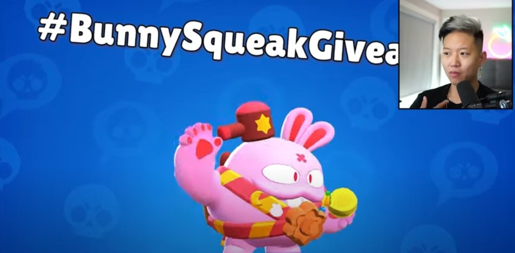 BOBI_BRAWLSTARS's tweet photo. 3x BunnySqueak GIVEAWAY!!!!!
all you have to do: 
✅Follow me 
❤️Like
♻️Retweet
🔷 Tag 2 Friends
🟦 Comment your player tag
WINNERS WILL BE ANNOUCED SOON
#BunnySqueakGiveaway #BrawlStars #GIVEAWAY https://t.co/ZWbs7nvp0Q