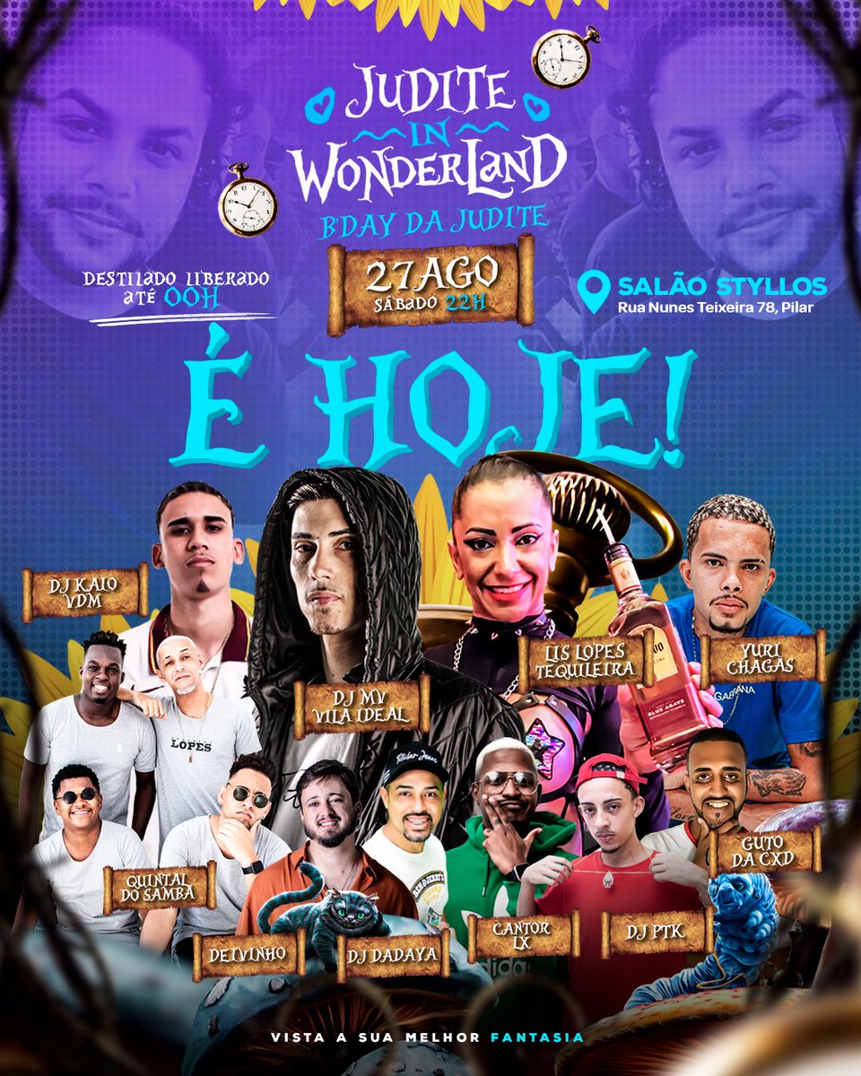 Judite7_'s tweet photo. É hoje tá?
Se você não for, só você não vai! 🥳😎🚀
#TemCabaréEssaNoite #bdaydaju https://t.co/q5rxZS4PVx