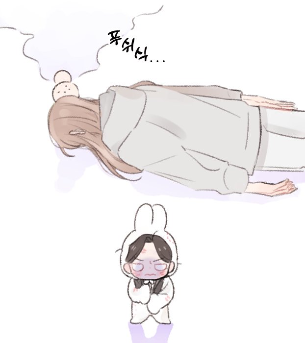 lopyu1025's tweet photo. 그림까지 해야 뽀루러래서 돈으로 해결했습니다
솜인형이 되어버린 연상 끌어안고 부비적부비적하다가 (뽀뽀하고 키갈하고 깨물어도보다가) 딱콩 두대맞고 엎어진 륵댜입니다 받고 좋아서 기절할 뻔 했어요 https://t.co/Gqonu44GJF