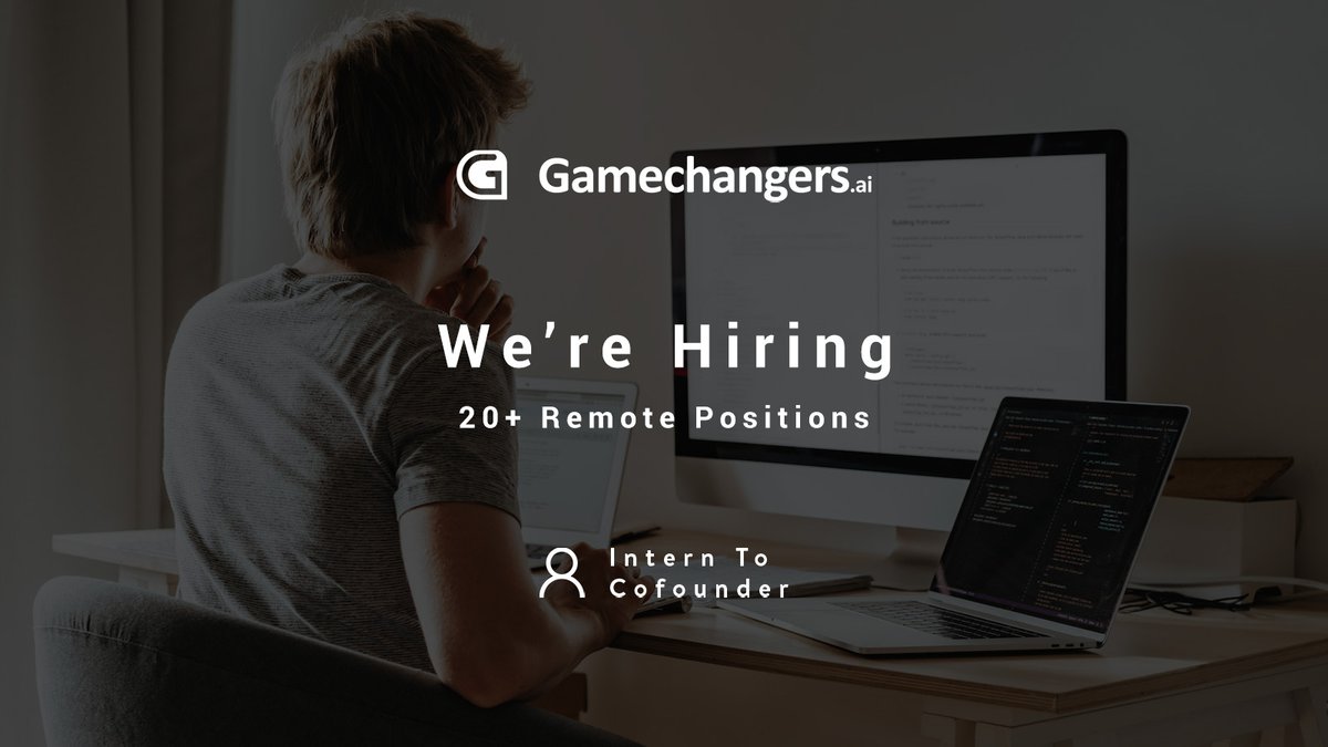We're hiring! From Social Media Manager to Full Stack Developer, see all open position here: intern-to-cofounder.com #hiring #job #nft #metaverse #web3