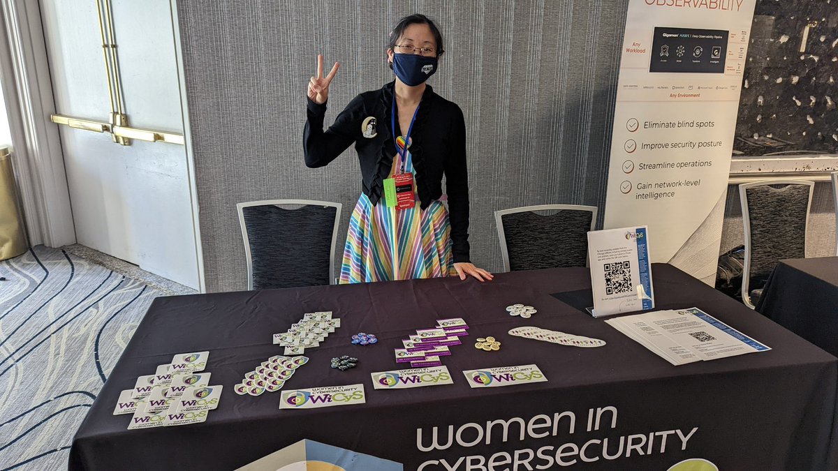 WicysChicago's tweet photo. Hi @BlueTeamCon, make sure you stop by Women in CyberSecurity #WiCyS booth to meet Aria Langer, the #WiCySChicago affiliate events Lead! Don’t forget to grab some swag. 💙🦋 😊

#cybersecurity #blueteamcon #womenincybersecurity #Chicago https://t.co/n59Z6oY8m0