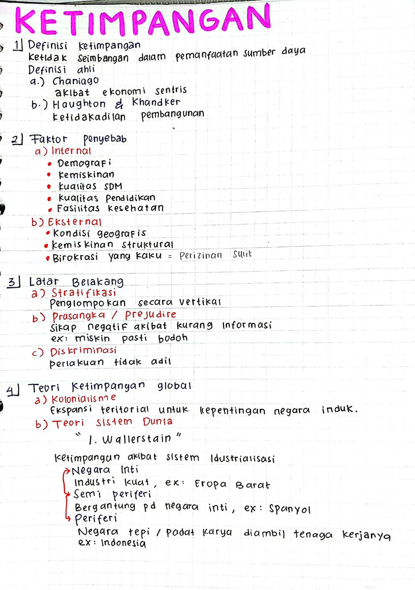 perkedel_ngok's tweet photo. Catatan sosiologi
Kelas 12
Materi: Ketimpangan sosial https://t.co/EXSaZEK6iy