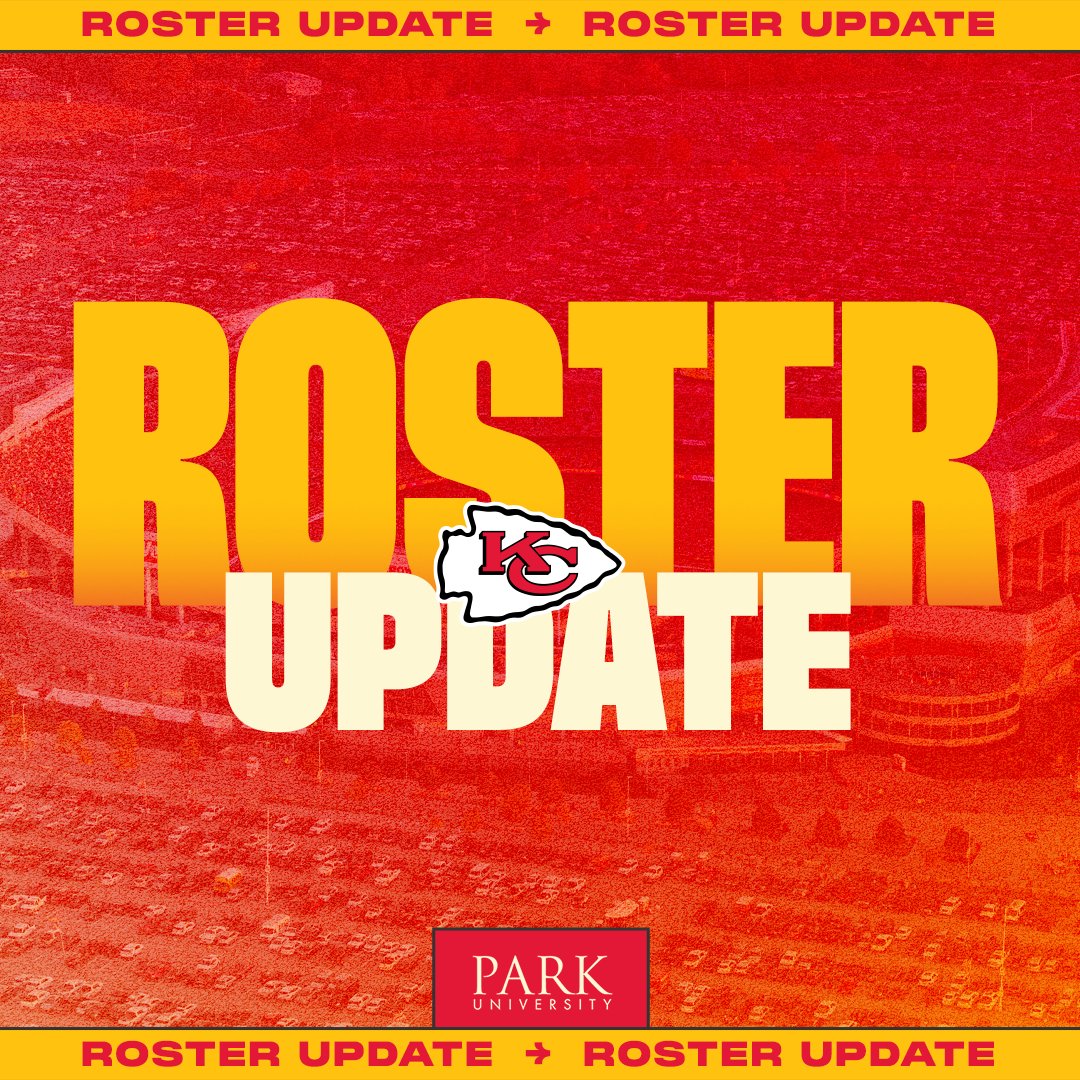 Chiefs's tweet photo. We have released T Roderick Johnson.

We have waived QB Dustin Crum, RB Tayon Fleet-Davis, WR Aaron Parker, and LB Mike Rose. https://t.co/1wIJXnk7kc