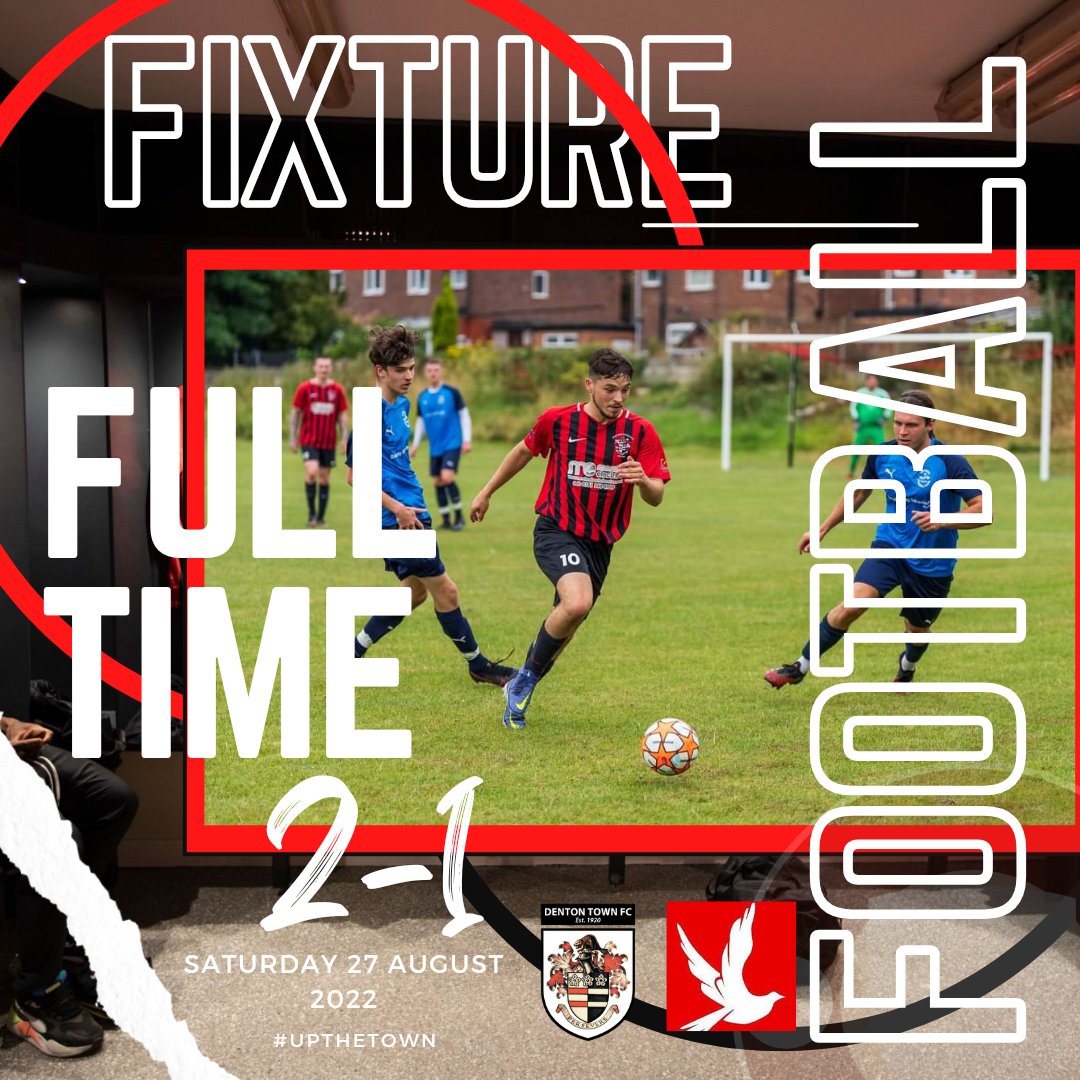 UP THE TOWN! 
<a href="/dentontown_fc/">Denton Town FC</a> kept their 6 game unbeaten record going. 
Football is always a game of two half's and we shown what we can do
<a href="/AidenHopkins/">Aiden</a> with two excellent goals in the 2nd kept us back to winning ways.
We never give up and we deserve to be winners 

#UpTheTown