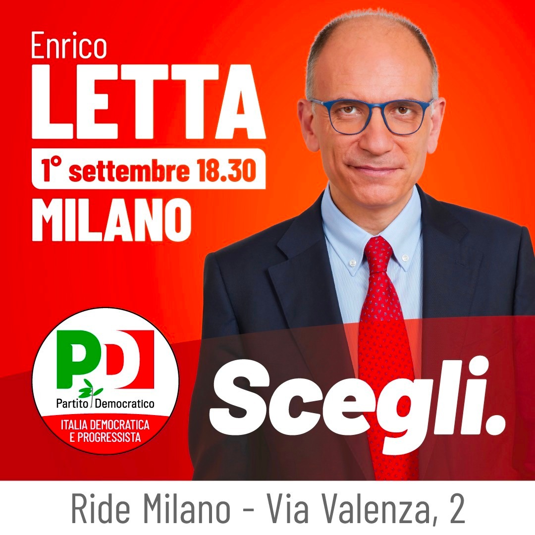L'1 settembre parte la mia #campagnaelettorale in #Lombardia per dire #25settembrevotoPD. Al via con una festa dell'Unità a #Milano dove confrontarmi con tanti giovani. 
#Scegli.