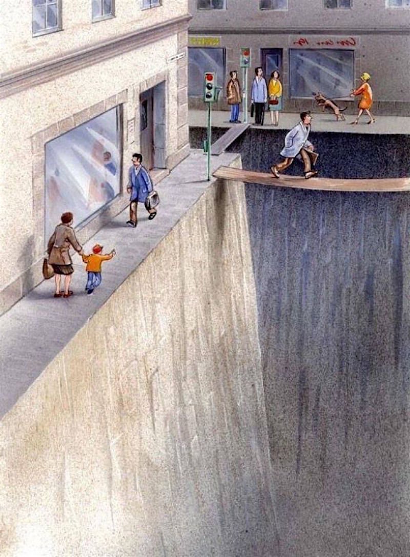 caosplanejado's tweet photo. Quando reservamos as ruas para os carros, o que sobra para as pessoas?

Crédito da imagem: Karl Jilg @kallejilg https://t.co/qNyrKZjALF
