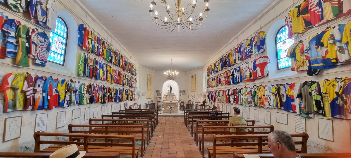 PhilArma's tweet photo. @nedboulting Hey Ned have you ever been to Notre Dame de Cyclists in Labstide d'Armagnac? Really worth a visit https://t.co/eCGKuUr96V