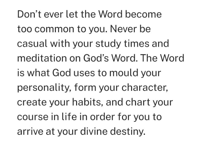 NaksViv's tweet photo. 1 Timothy 4:15 Meditate upon these things; give thyself wholly to them; that thy profiting may appear to all. https://t.co/AsKbFSIokb