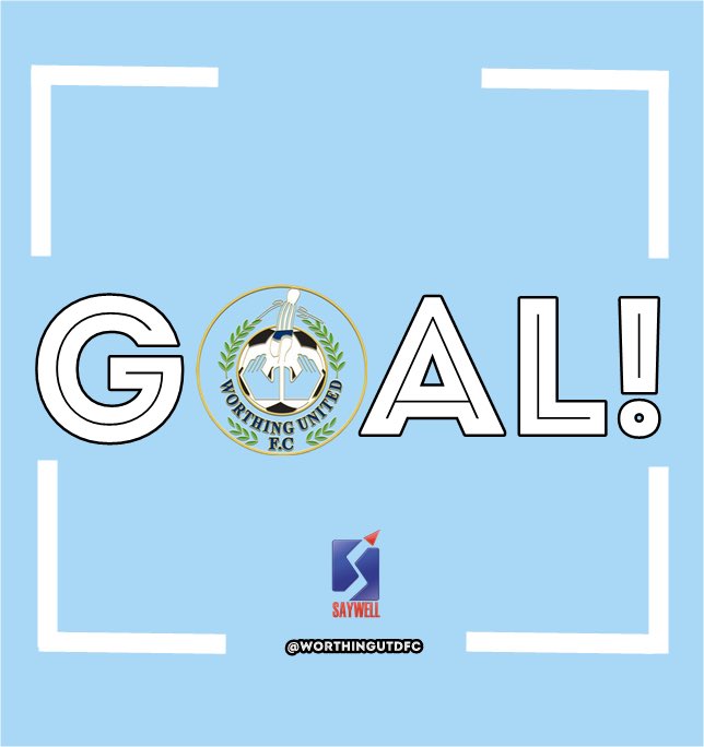 WorthingUtdFC's tweet photo. 90+6: GOOAALL!!

What a hit!

Drew McGill fires an absolute rocket into the top corner from 20 yards. There was no stopping that!!

#WUFC 1 #FHPFC 3 https://t.co/AIQPw16yoE