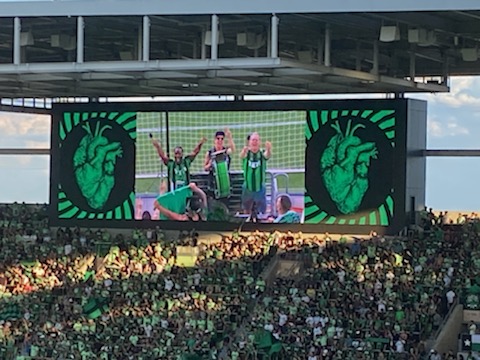 AdrianHealey's tweet photo. Well, that was fun!
What a night. Was something extra special in the air, and every single piece of this club played their hearts out. 
#Verde https://t.co/1FlAeU9Q80