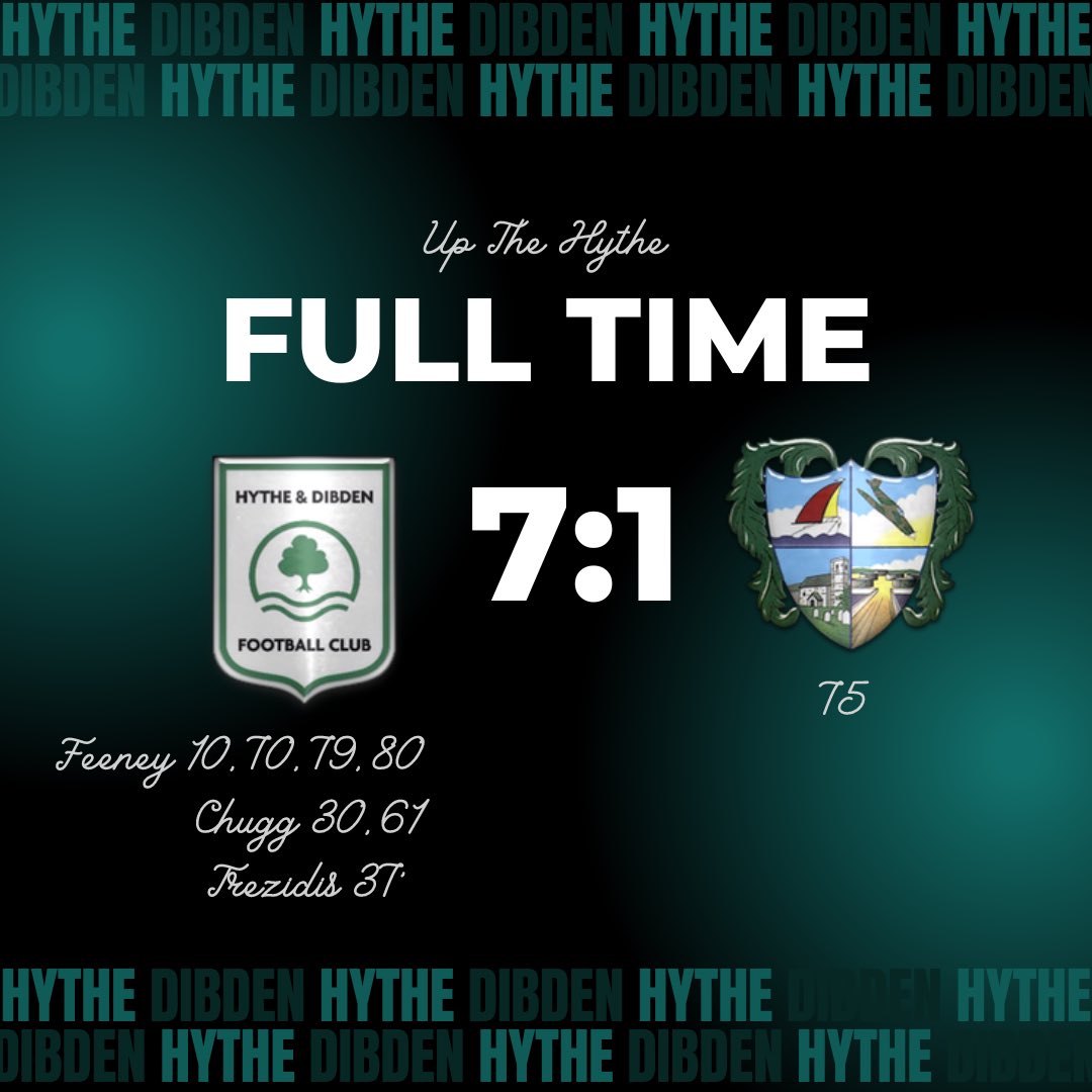 HytheDibdenFC's tweet image. Full time 7-1 we progress through to next round