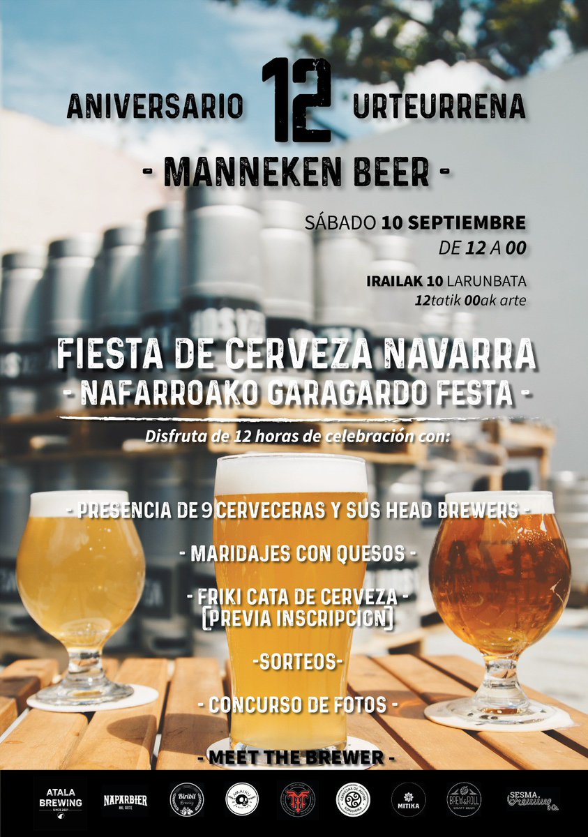 Zorionak Manneken Beer!
Felicidades!
Os esperamos