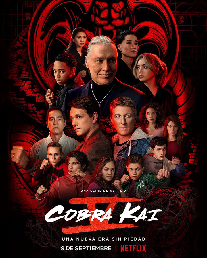 milyunaseries's tweet photo. 1) Series que estrena @NetflixES Septiembre 2022:

01/09
#Detox
#ConejoSamurai T2
#JoJosBizarreAd Ep13-24

02/09
#DevilInOhio
#TuNoEresEspecial
#CarnésFalsos

03/09
#LasHermanas

05/09
#EraseUnAmorRural

08/09
#LosImperfectos
#AtrapadosDeNuevo

09/09
#CobraKai T5 
#Narcosantos https://t.co/HdDMtirTqK