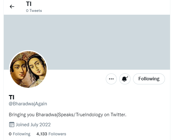 KanuS_28's tweet photo. Please follow TI @BharadwajAgain .. its his new account .. lets give him a warm welcome 💐🎊🥰 https://t.co/fui1UDNxY4