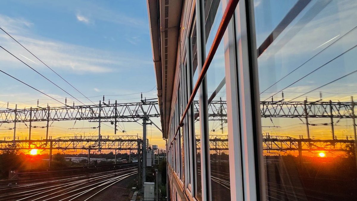 Railway Reflection (@railreflection) on Twitter photo Stunning <a href="/networkrail/">Network Rail</a> <a href="/AvantiWestCoast/">Avanti West Coast</a> Stockport Signal Box No2 sunset symmetry.
Credit: Jason Carthy-Torbitt <a href="/ParallaxFluxTX/">Jason Carthy-Torbitt</a>
#RailwayReflection #Reflection #Stockport #NetworkRail #AvantiWestCoast #SignalBox #Sunset Stunning <a href="/networkrail/">Network Rail</a> <a href="/AvantiWestCoast/">Avanti West Coast</a> Stockport Signal Box No2 sunset symmetry.
Credit: Jason Carthy-Torbitt <a href="/ParallaxFluxTX/">Jason Carthy-Torbitt</a>
#RailwayReflection #Reflection #Stockport #NetworkRail #AvantiWestCoast #SignalBox #Sunset