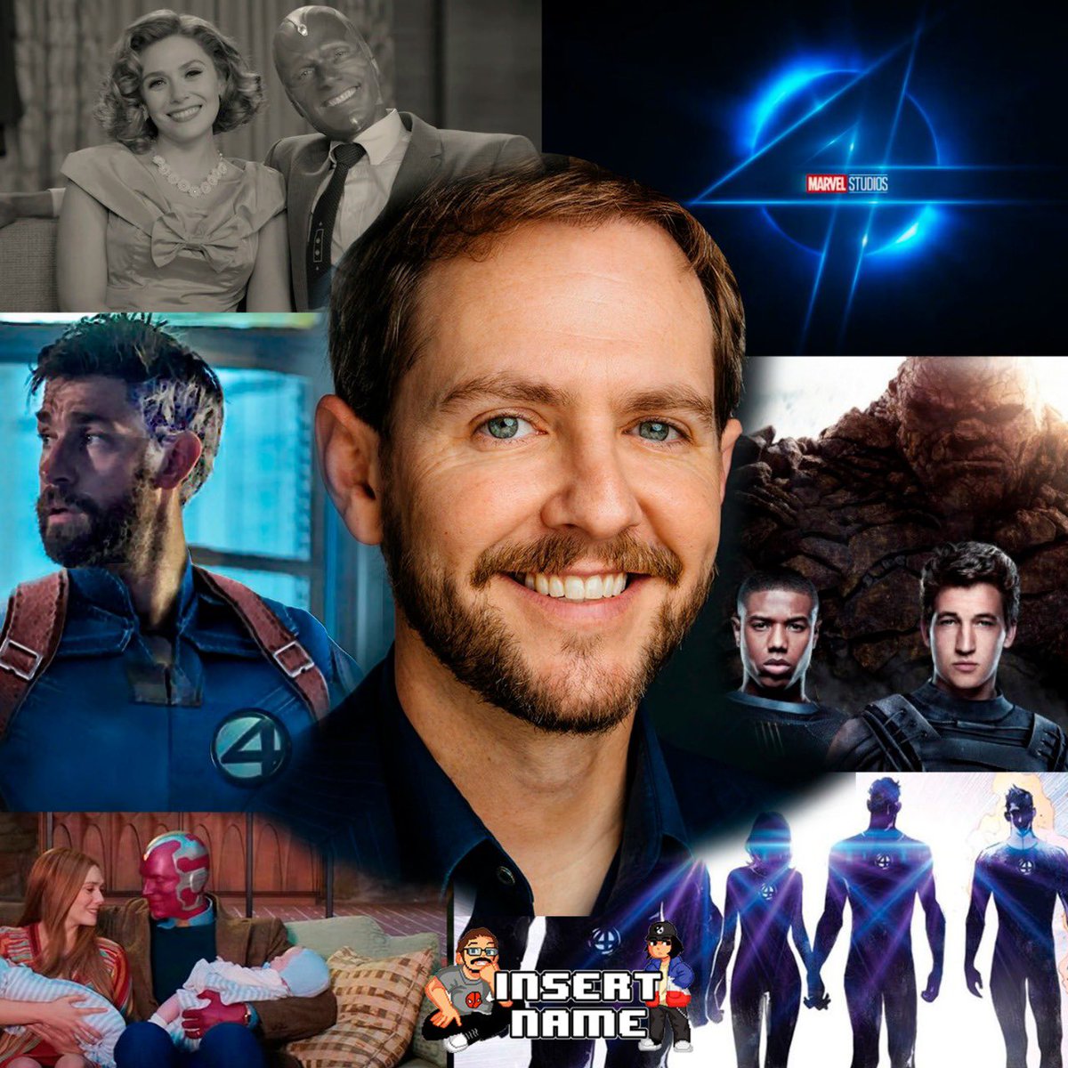 InsertNameOfi's tweet photo. Se rumorea que el director #MattShakman quien se encargo de la serie #Wandavision también tendrá en sus manos el proyecto de los #4Fantasticos en el #MCU
A ver si en al #D23 confirman o niegan esto
#marvel #marveluniverse #WandaVision #cuatrofantásticos #insertname #geek https://t.co/Qhko2bO6sF