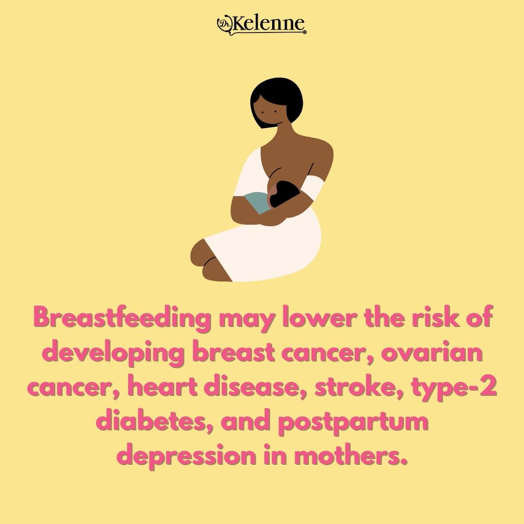 RT @DrKelenne: Breastfeeding can help lower your risk of various health issues #nationalbreastfeedingmonth #breastfeeding #familymedicine #singleparent #singlemoms #mom #caribbean #WestIndian #functionalmedicine #blackdoctor #telemedicine #yourcaribbeand…