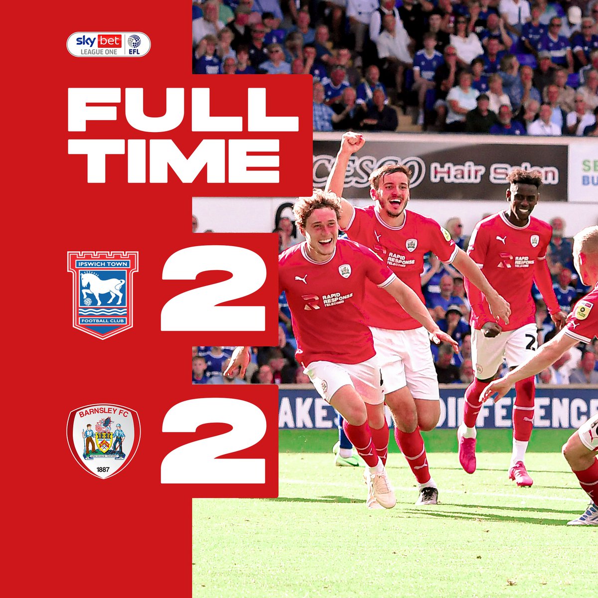 Barnsley FC tweet media