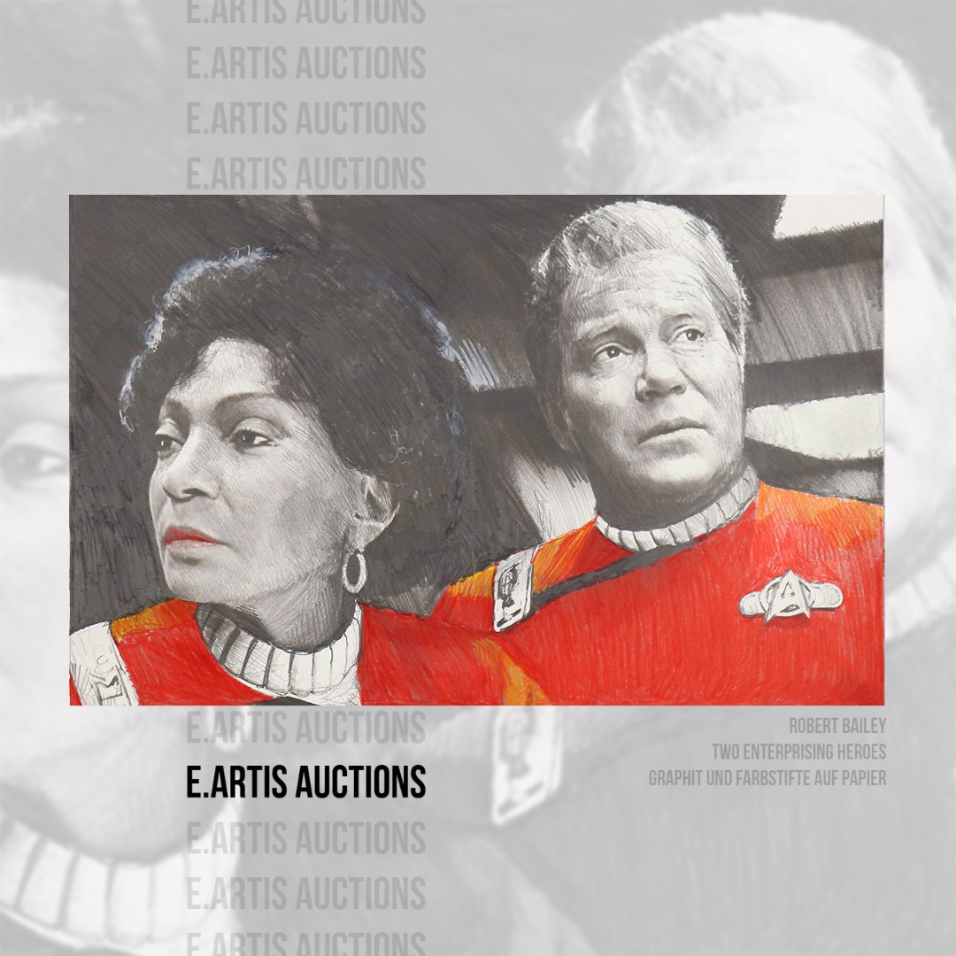 e_artis's tweet photo. ๐ Mit Signatur von William Shatner, Captain Kirk!
๐๐ป Ein tolles Sammlerstรผck fรผr jeden Kino- und Star-Trek-Fan
Robert Bailey (*1947)
Two Enterprising Heroes
โ๏ธ https://t.co/XjoOx5GBQX โ๏ธ
โ โ
#eartis #RobertBailey #NichelleNichols #WilliamShatner #StarTrek #Uhura #CaptainKirk https://t.co/TRC8XgTqTl