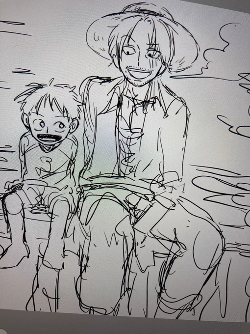 こういうの描きたいんだな〜描けないんだな〜 