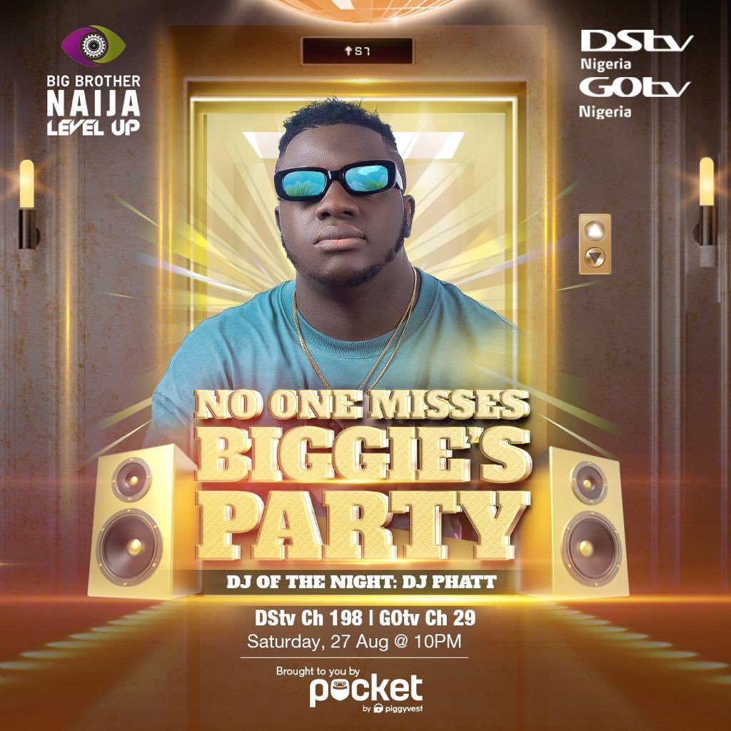 deejayphatt's tweet photo. Turning up the heat @BBNaija tonight!!
Y’all stay tuned✨🔥 
@DStvNg @GOtvNg 

Let’s have some fun #BBNaija https://t.co/QcZVIl7YvB