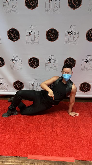Laying down the red carpet for the San Francisco PornFilmFestival. 😘  Today is the last day of shows<a href="/tag/qpff"class="tags"><span>#qpff</span></a>