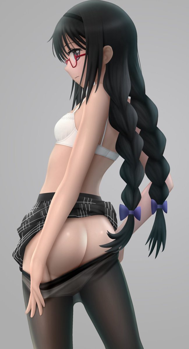 "I-I'm still getting dressed...!"

Homura had only just recently woke up, only for a sudden visitor to appear...