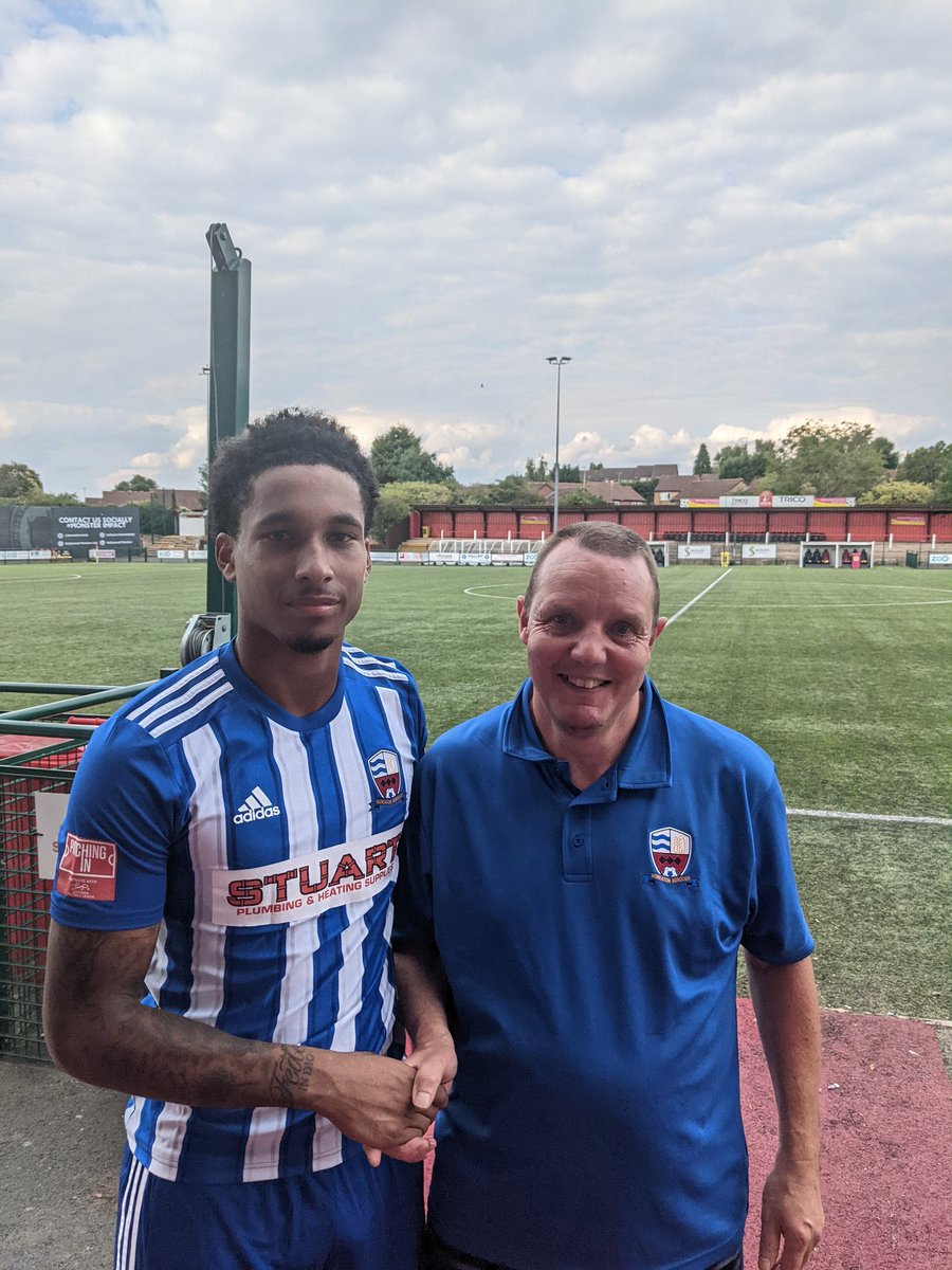 NuneatonTFC's tweet image. Congratulations to Man of the Match Prince Mancinelli as chosen by Brian 'Macca' Clarke. Fantastic midfield performance in a superb 2-1 win at a very tough place to go. UTB.