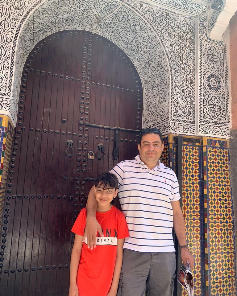 elabassi's tweet photo. Avec mon fils à Marrakech .. https://t.co/jjiHunh0fZ