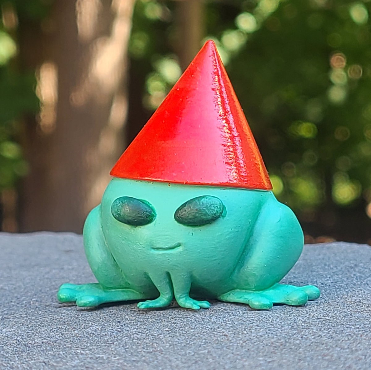 CROAKZ_'s tweet photo. Alien gnome for @tyr1ck 👽 https://t.co/LIEebTt5kL