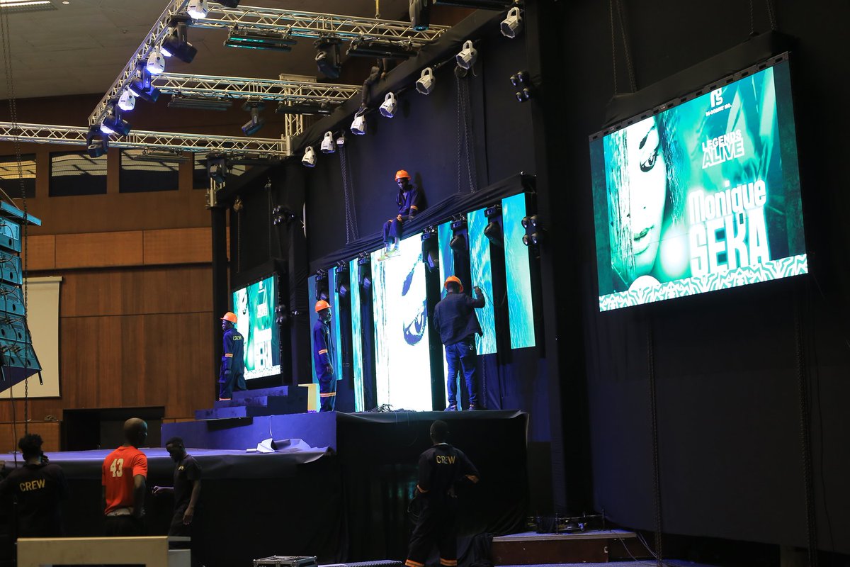 Nivana_Uganda's tweet photo. Lights, camera π₯ action! We're in for an amazing show tonight.
#LegendsAlive https://t.co/J58IyzWFur